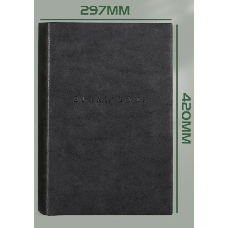 A3 Large Blank Inner Page Notebook Sketching Portable Art Album Thickened Sketchbook чорний
A3 Large Blank Inner Page Notebook Sketching Portable Art Album Thickened Sketchbook чорний