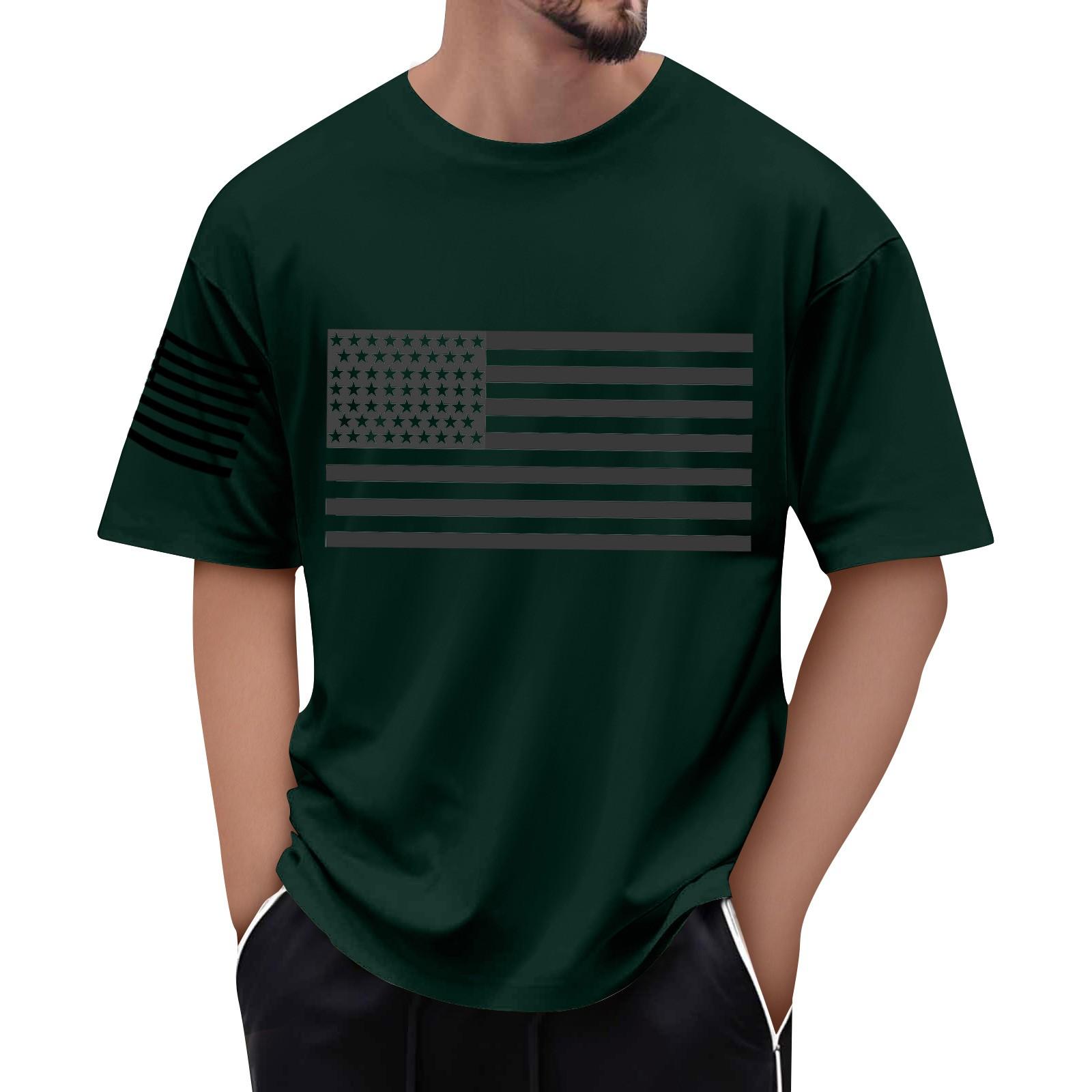 Мужская футболка с принтом флага, мужской свободный повседневный топ с короткими рукавами M
Мужская футболка с принтом флага, мужской свободный повседневный топ с короткими рукавами M