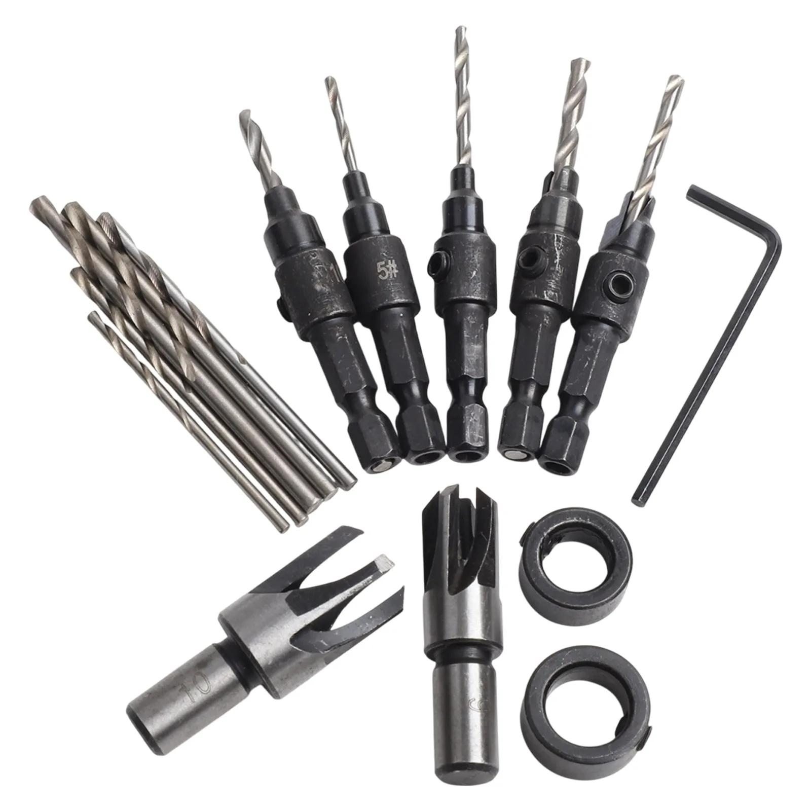 For Wood Screws Adjustable Depth Drill Drill Bit Set For DIY Projects Drill Bit Limit Ring Set Hexagonal Wrench China Mainland
For Wood Screws Adjustable Depth Drill Drill Bit Set For DIY Projects Drill Bit Limit Ring Set Hexagonal Wrench China Mainland