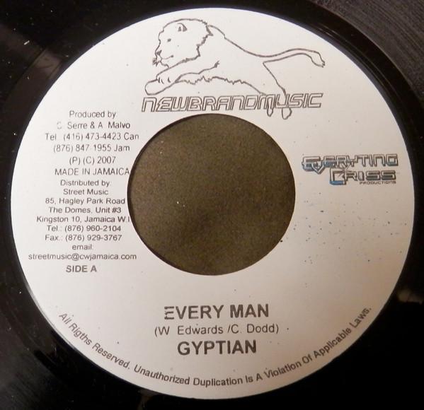 7inch Record GYPTIAN / ANTHONY MALVO - Every Man / Never Leave You Lonely NONE Newbrandmusic 2007 Jamaica Reggae, Ska & Dub Used
7inch Record GYPTIAN / ANTHONY MALVO - Every Man / Never Leave You Lonely NONE Newbrandmusic 2007 Jamaica Reggae, Ska & Dub Used