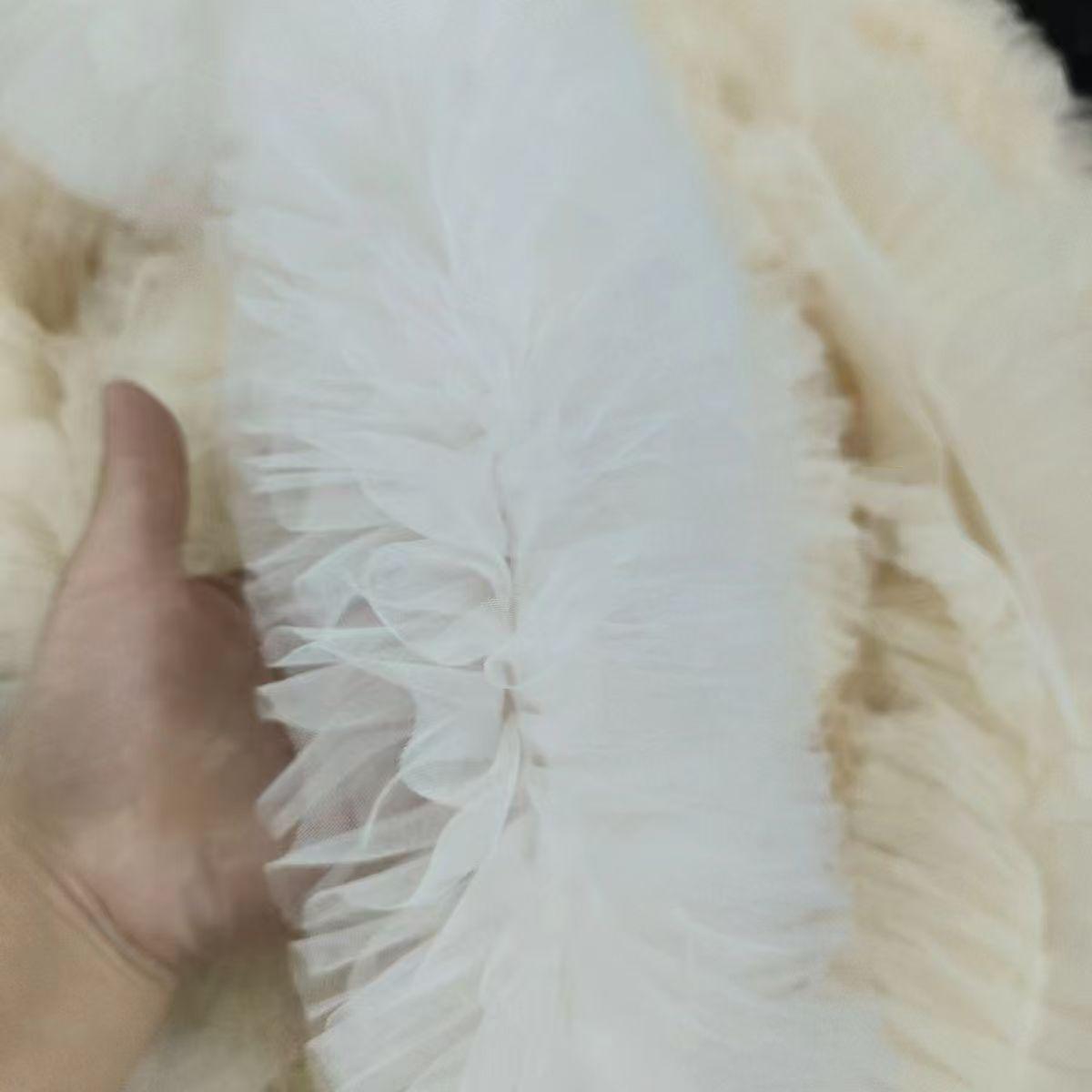 3 Yards 5-layer Encrypted Lace Trim 12cm Width Curtain Party Background Dress Bubble Skirt Lace Collar Decorative Pleated Fabric 3yard
3 Yards 5-layer Encrypted Lace Trim 12cm Width Curtain Party Background Dress Bubble Skirt Lace Collar Decorative Pleated Fabric 3yard