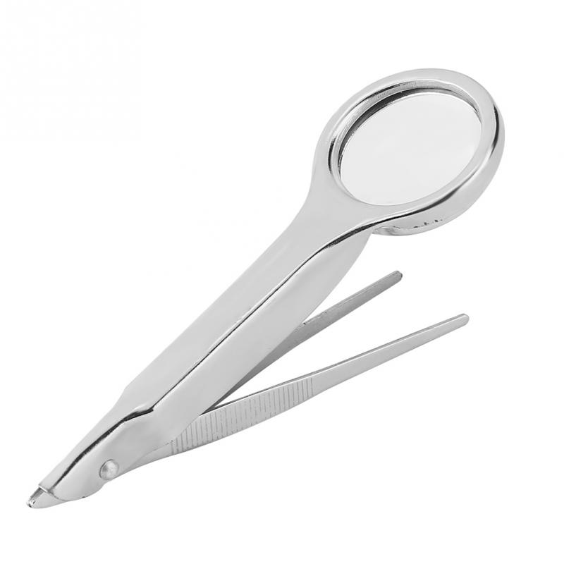 Portable Stainless Steel Multi-functional Tweezer 10X Magnifier Precision CellPhone Repair Tweezers Fine Tips Picking Tools светло-серый
Portable Stainless Steel Multi-functional Tweezer 10X Magnifier Precision CellPhone Repair Tweezers Fine Tips Picking Tools светло-серый