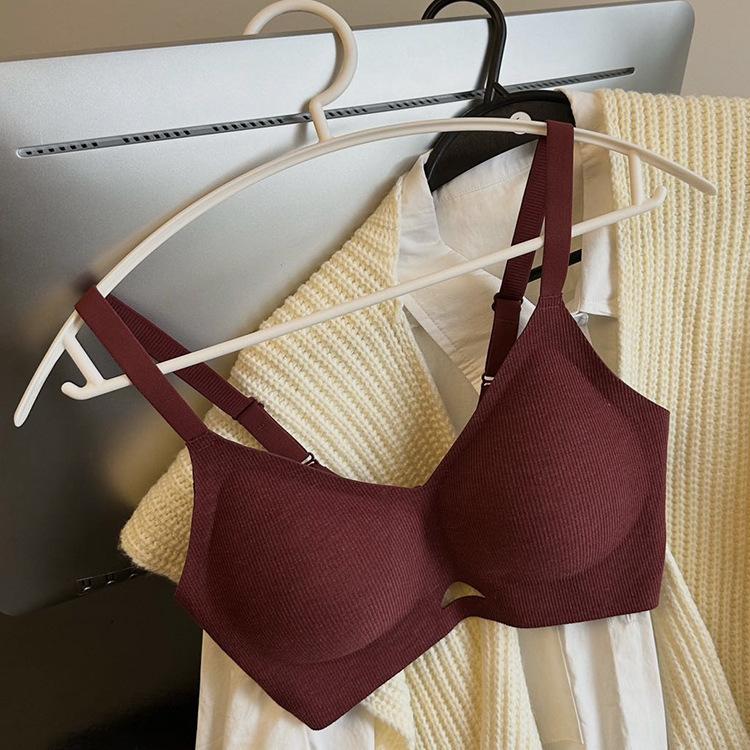 Autumn grinding warm muscle jelly soft support simple seamless underwear gathering hollow without steel ring thread bra 2XL 40/90ABC
Autumn grinding warm muscle jelly soft support simple seamless underwear gathering hollow without steel ring thread bra 2XL 40/90ABC
