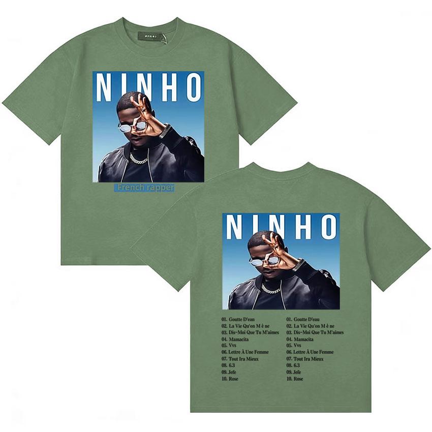 Rapper Ninho Pop Blue Story Cover Print Summer Tshirt Casual Clothing Unisexs Women Double Sided Cotton Oversized T Shirt Fans Gift 4XL
Rapper Ninho Pop Blue Story Cover Print Summer Tshirt Casual Clothing Unisexs Women Double Sided Cotton Oversized T Shirt Fans Gift 4XL