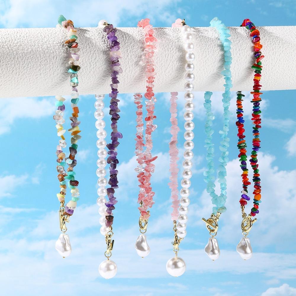 Trend Color Stone Choker Necklace OT Buckle Lock Sweater Chain Imitation Pearl Necklace Sexy
Trend Color Stone Choker Necklace OT Buckle Lock Sweater Chain Imitation Pearl Necklace Sexy