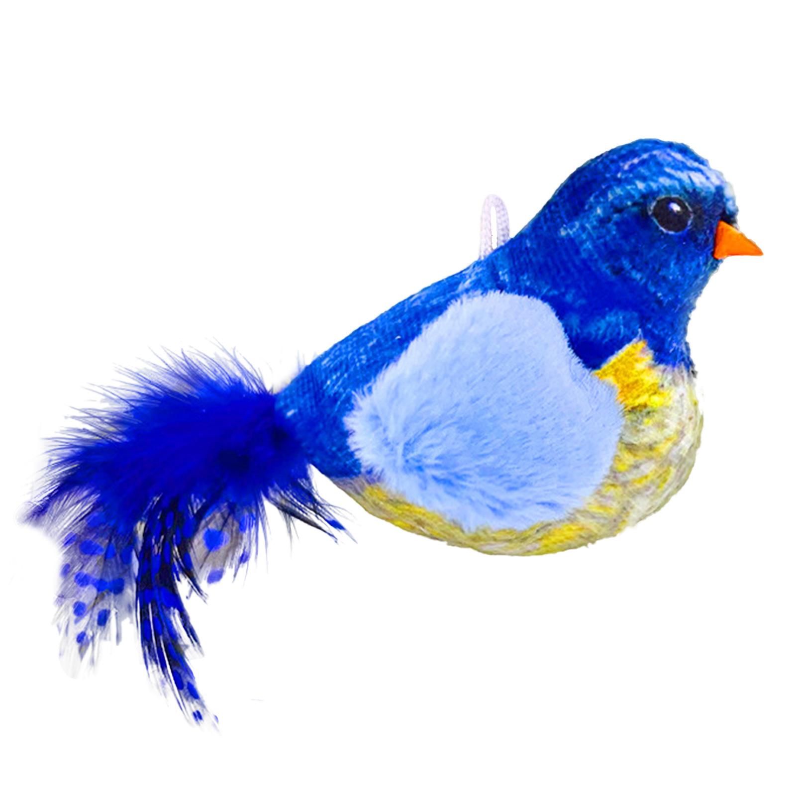 Plush Funny Birds Shape Cat Toy for Pet Exercise with Realistic Bird Sounds Running Birds Shape Cat Indoor Chasing Toy синий
Plush Funny Birds Shape Cat Toy for Pet Exercise with Realistic Bird Sounds Running Birds Shape Cat Indoor Chasing Toy синий