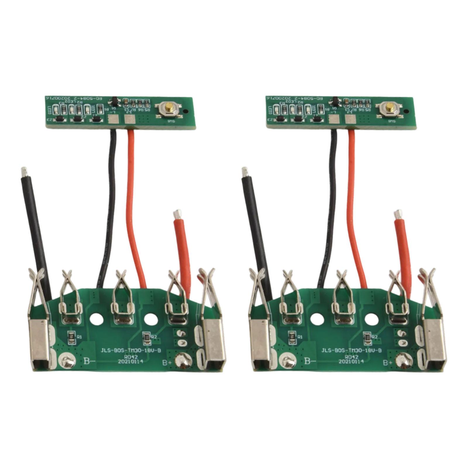 2pcs PCB Charging Protection Circuit Board Replacement For Bosch BAT609 BAT609G BAT618 BAT618G Li-ion Battery China Mainland
2pcs PCB Charging Protection Circuit Board Replacement For Bosch BAT609 BAT609G BAT618 BAT618G Li-ion Battery China Mainland