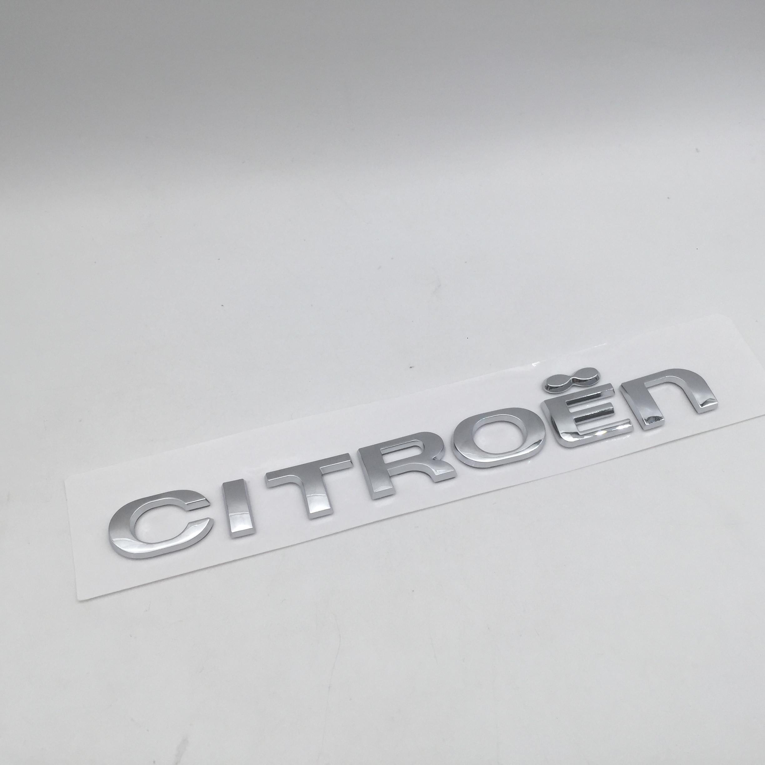 1pcs 3D ABS for Citroen C2 C4 Car letters Front Hood Emblem Bonnet Sticker Rear tail Trunk Badge Decal Styling auto accessories
1pcs 3D ABS for Citroen C2 C4 Car letters Front Hood Emblem Bonnet Sticker Rear tail Trunk Badge Decal Styling auto accessories