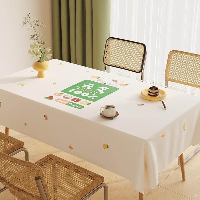 Tablecloth Waterproof, Oil-Proof And Scalding-Proof Leave-In Cartoon Dining Table Cloth Sheepskin Texture Tablecloth Thickened Coffee Table Tablecloth 90*140cm
Tablecloth Waterproof, Oil-Proof And Scalding-Proof Leave-In Cartoon Dining Table Cloth Sheepskin Texture Tablecloth Thickened Coffee Table Tablecloth 90*140cm