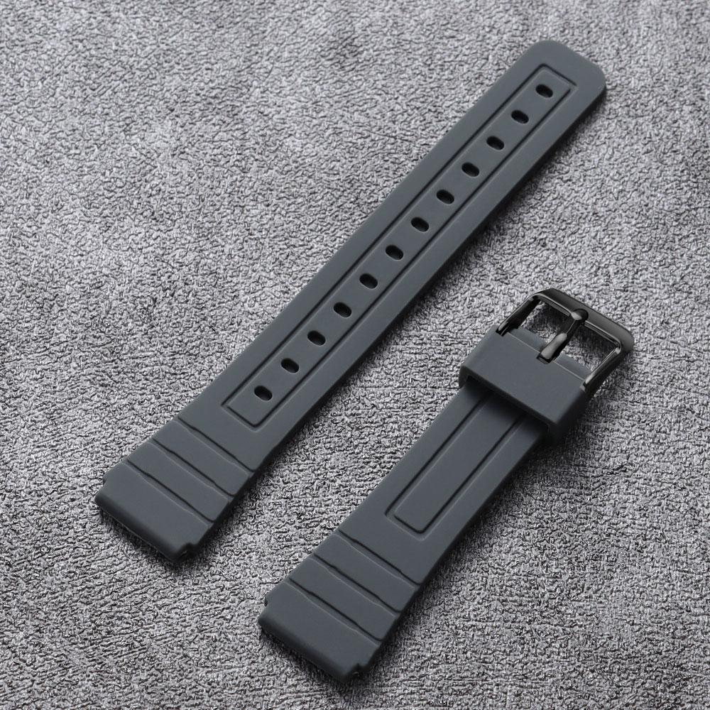 18 мм м який силіконовий ремінець для Casio F-91W F84 W800H SGW400 F105/108 A158/159/168AE1200/1300 Водонепроникні гумові спортивні ремінці для годинника 18mm
18 мм м який силіконовий ремінець для Casio F-91W F84 W800H SGW400 F105/108 A158/159/168AE1200/1300 Водонепроникні гумові спортивні ремінці для годинника 18mm