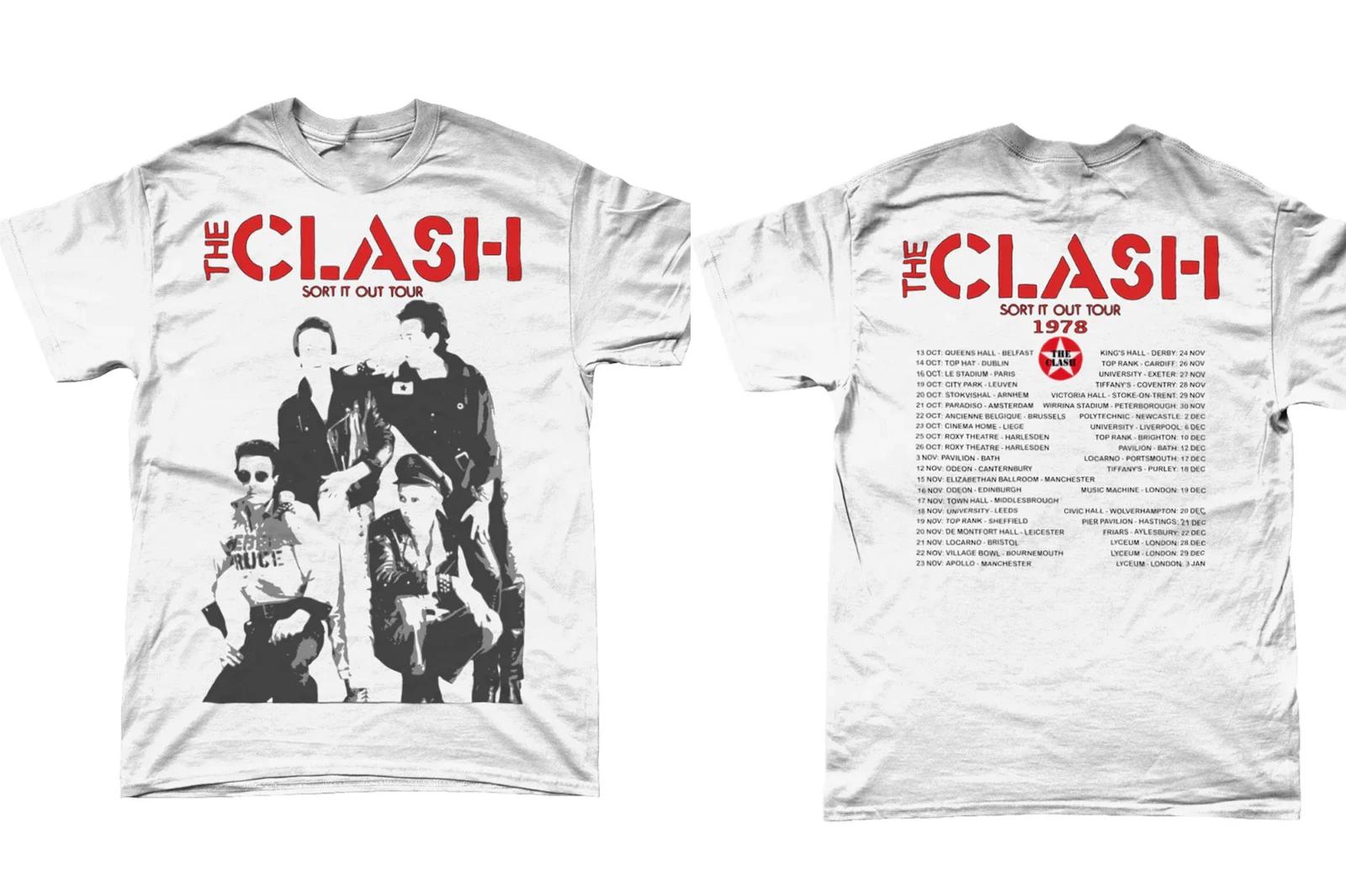 The Clash, Sort It Out Tour 1978 White All Size SOFT STYLE SHIRT S18 M
The Clash, Sort It Out Tour 1978 White All Size SOFT STYLE SHIRT S18 M