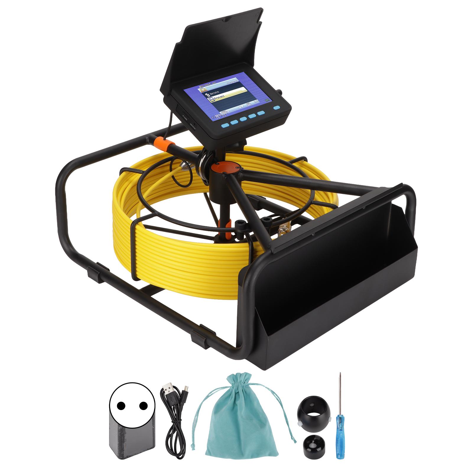 4.3-дюймовый дисплей для домашнего эндоскопа для сантехники, видеокамера для осмотра, встроенная карта 16G 20M
4.3-дюймовый дисплей для домашнего эндоскопа для сантехники, видеокамера для осмотра, встроенная карта 16G 20M