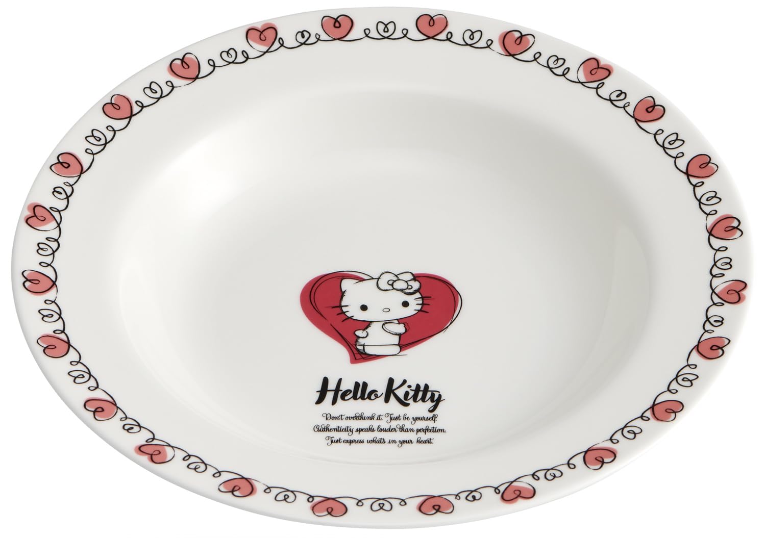 Skater Soup Plate, 23cm, Dishwasher Safe, Narumi Bone China, Made in Japan, Sanrio Hello Kitty Drawing, CBSP23-A
Skater Soup Plate, 23cm, Dishwasher Safe, Narumi Bone China, Made in Japan, Sanrio Hello Kitty Drawing, CBSP23-A