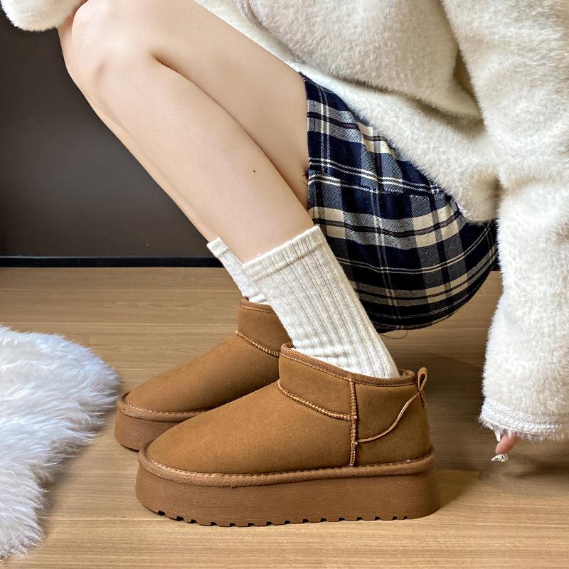 Fleece middle help snow boots women s winter new student is commuting warm casual platform cotton shoes G 40
Fleece middle help snow boots women s winter new student is commuting warm casual platform cotton shoes G 40