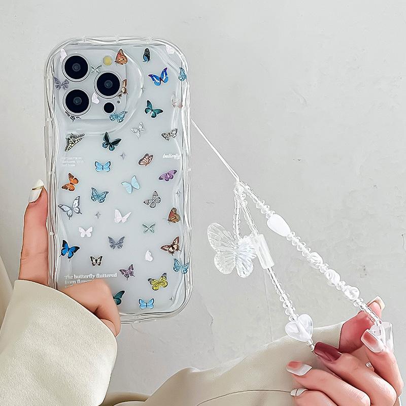 Butterfly Wrist Chain Phone Case For 14T 15T 17 Pro Poco X7 Redmi 14 Pro Plus 14C 13 Soft Hang Strap Lanyard Cover Xiaomi 17 Pro Max
Butterfly Wrist Chain Phone Case For 14T 15T 17 Pro Poco X7 Redmi 14 Pro Plus 14C 13 Soft Hang Strap Lanyard Cover Xiaomi 17 Pro Max