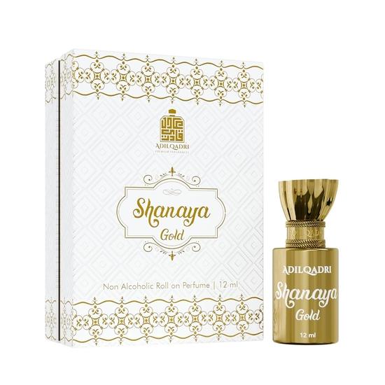AdilQadri Shanaya Gold Attar | Арабский аромат | Безалкогольный аттар, масляные духи для мужчин и женщин - 12 мл
AdilQadri Shanaya Gold Attar | Арабский аромат | Безалкогольный аттар, масляные духи для мужчин и женщин - 12 мл