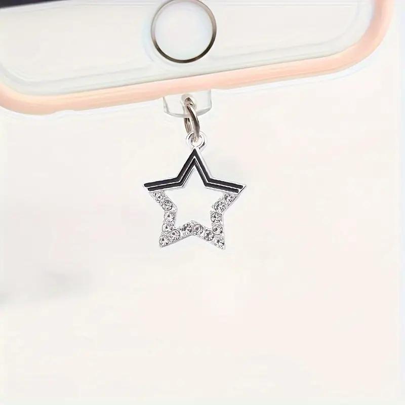 Handmade DIY pentagram phone dust plug suitable for iPhone for Samsung Type-C interface dust collector phone accessories
Handmade DIY pentagram phone dust plug suitable for iPhone for Samsung Type-C interface dust collector phone accessories