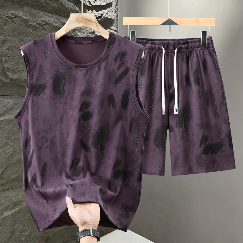 Men s Plus Size Tie Dye 2-Piece Outfit – Sleeveless Tank Top & Shorts Set (Sizes 5XL-11XL) Cotton Blend Summer Casual Wear 11XL(145kg-155kg) фіолетовий
Men s Plus Size Tie Dye 2-Piece Outfit – Sleeveless Tank Top & Shorts Set (Sizes 5XL-11XL) Cotton Blend Summer Casual Wear 11XL(145kg-155kg) фіолетовий
