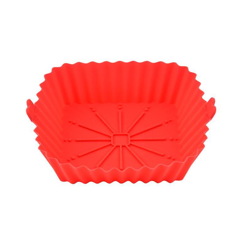 Круглый силиконовый противень для фритюрницы с двойными ушками square small model красный
Круглый силиконовый противень для фритюрницы с двойными ушками square small model красный