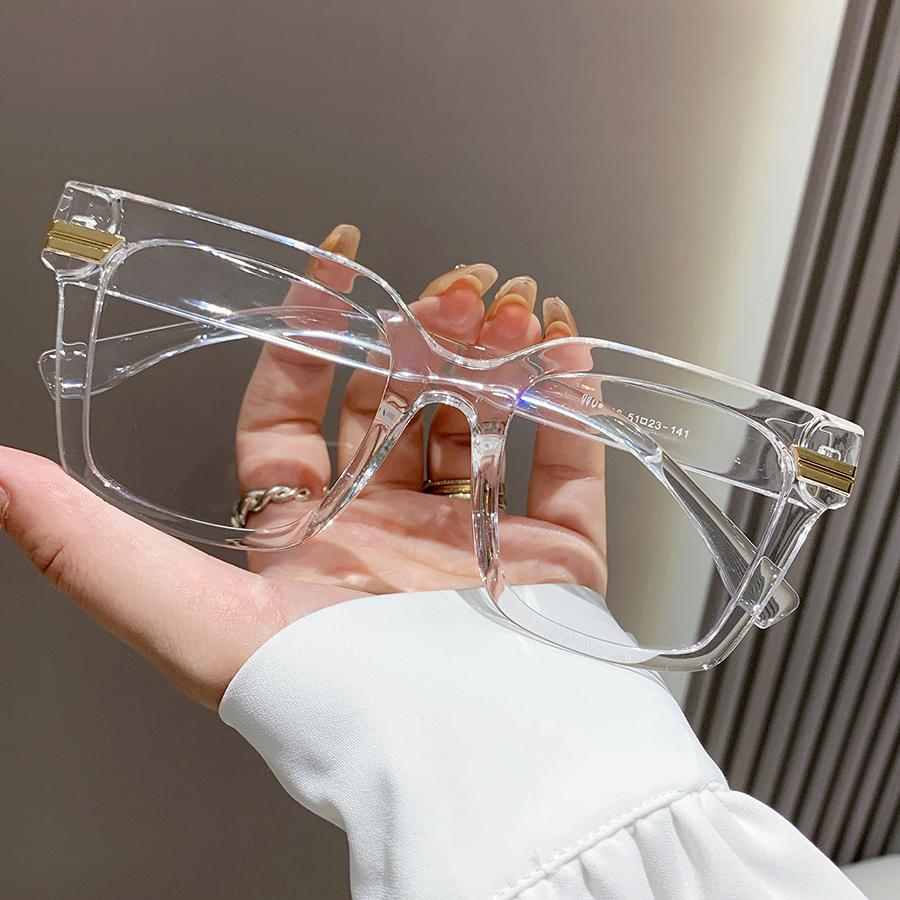 1Pc Women s Plain Glasses New High-End Exquisite Square Frame Metal Accessories Niche Design Versatile for Everyday Use at Home, чистий
1Pc Women s Plain Glasses New High-End Exquisite Square Frame Metal Accessories Niche Design Versatile for Everyday Use at Home, чистий