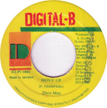 7inch Record DIRTSMAN Move Up NONE DigitalB 1992 Jamaica Reggae Ska Dub Used
7inch Record DIRTSMAN Move Up NONE DigitalB 1992 Jamaica Reggae Ska Dub Used