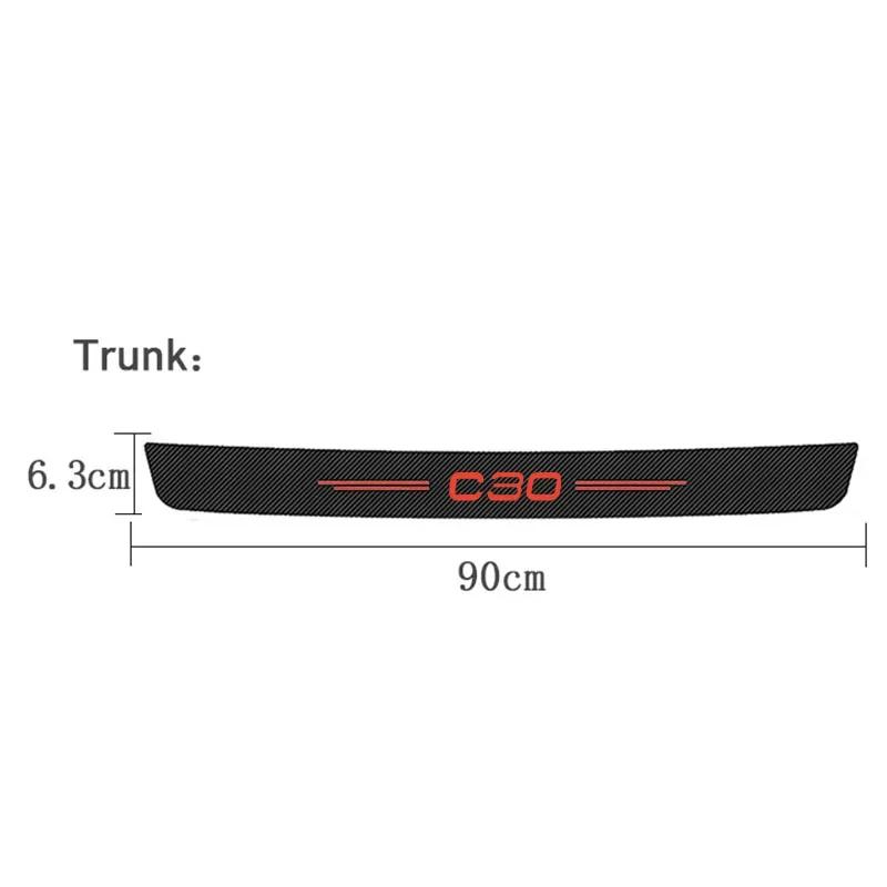 for Volvo C30 Logo Car Rear Trunk Bumper Strips Threshold Anti-Scratch Sticker Door Sill Side Decals Protect Film Accessories
for Volvo C30 Logo Car Rear Trunk Bumper Strips Threshold Anti-Scratch Sticker Door Sill Side Decals Protect Film Accessories