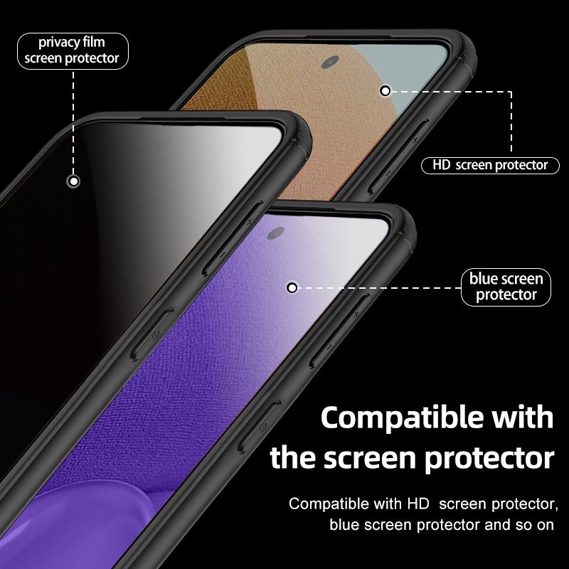 For Samsung Galaxy S23 FE PC+TPU Phone Case Airbag Protection Anti-drop Phone Cover Transparent
For Samsung Galaxy S23 FE PC+TPU Phone Case Airbag Protection Anti-drop Phone Cover Transparent