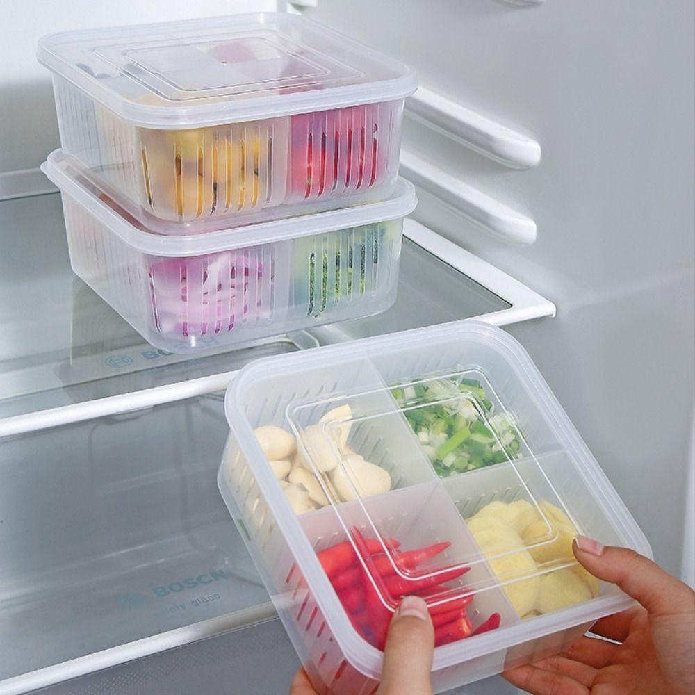Коробка для хранения продуктов с 4 сетками и герметичной крышкой, новая коробка для хранения замороженных продуктов
Коробка для хранения продуктов с 4 сетками и герметичной крышкой, новая коробка для хранения замороженных продуктов