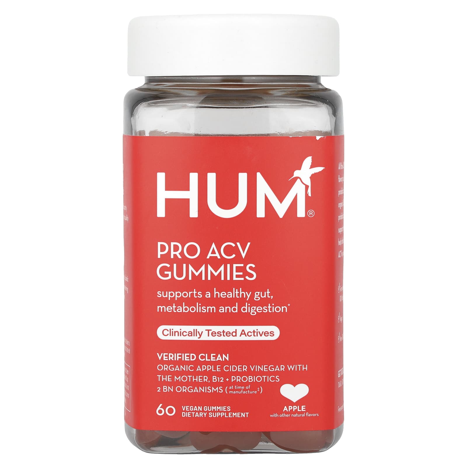 Pro Acv Gummies, Apple, Vegan Gummies 60 Pieces 
Pro Acv Gummies, Apple, Vegan Gummies 60 Pieces