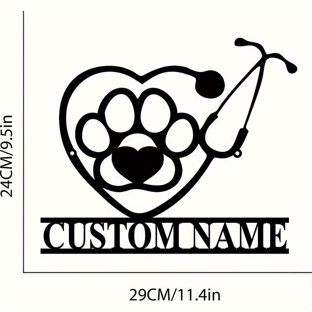 Unique 1pc Custom Metal Veterinary Sign Wall Art Decor for Pet Clinic Vet Office Retro Gift
Unique 1pc Custom Metal Veterinary Sign Wall Art Decor for Pet Clinic Vet Office Retro Gift