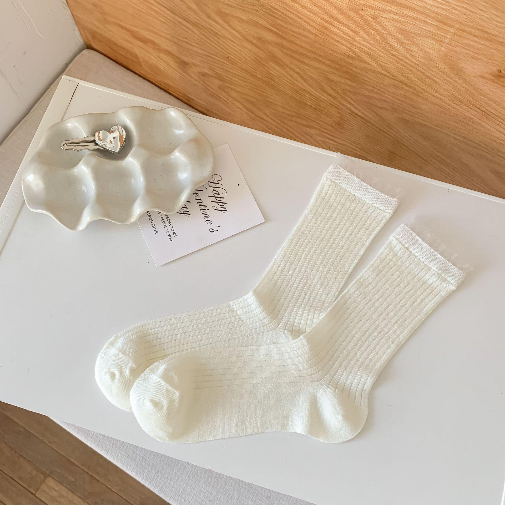 Socks Women S Solid Color Vertical Bar Medium Tube Women S Socks Simple Damp Light Breathable Mesh Stack Socks Women One size fits all молоко, білий колір
Socks Women S Solid Color Vertical Bar Medium Tube Women S Socks Simple Damp Light Breathable Mesh Stack Socks Women One size fits all молоко, білий колір