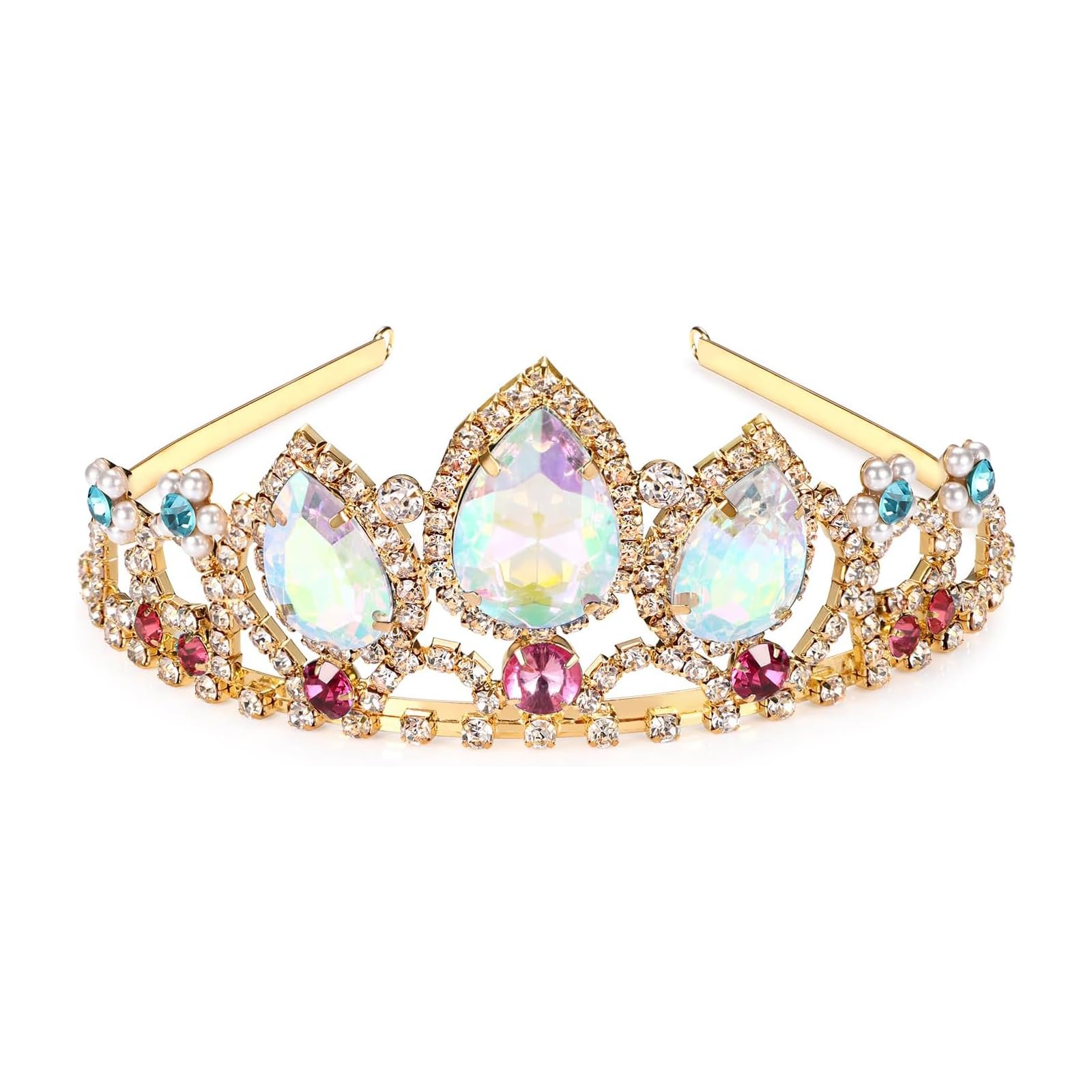 HEIKLN Princess Crown для девочек, хрустальная тиара, блестящая золотая корона, аксессуары для волос для косплея на Хэллоуин, тиара для девочек, свадебная тиара, сладкий подарок на день рождения
HEIKLN Princess Crown для девочек, хрустальная тиара, блестящая золотая корона, аксессуары для волос для косплея на Хэллоуин, тиара для девочек, свадебная тиара, сладкий подарок на день рождения