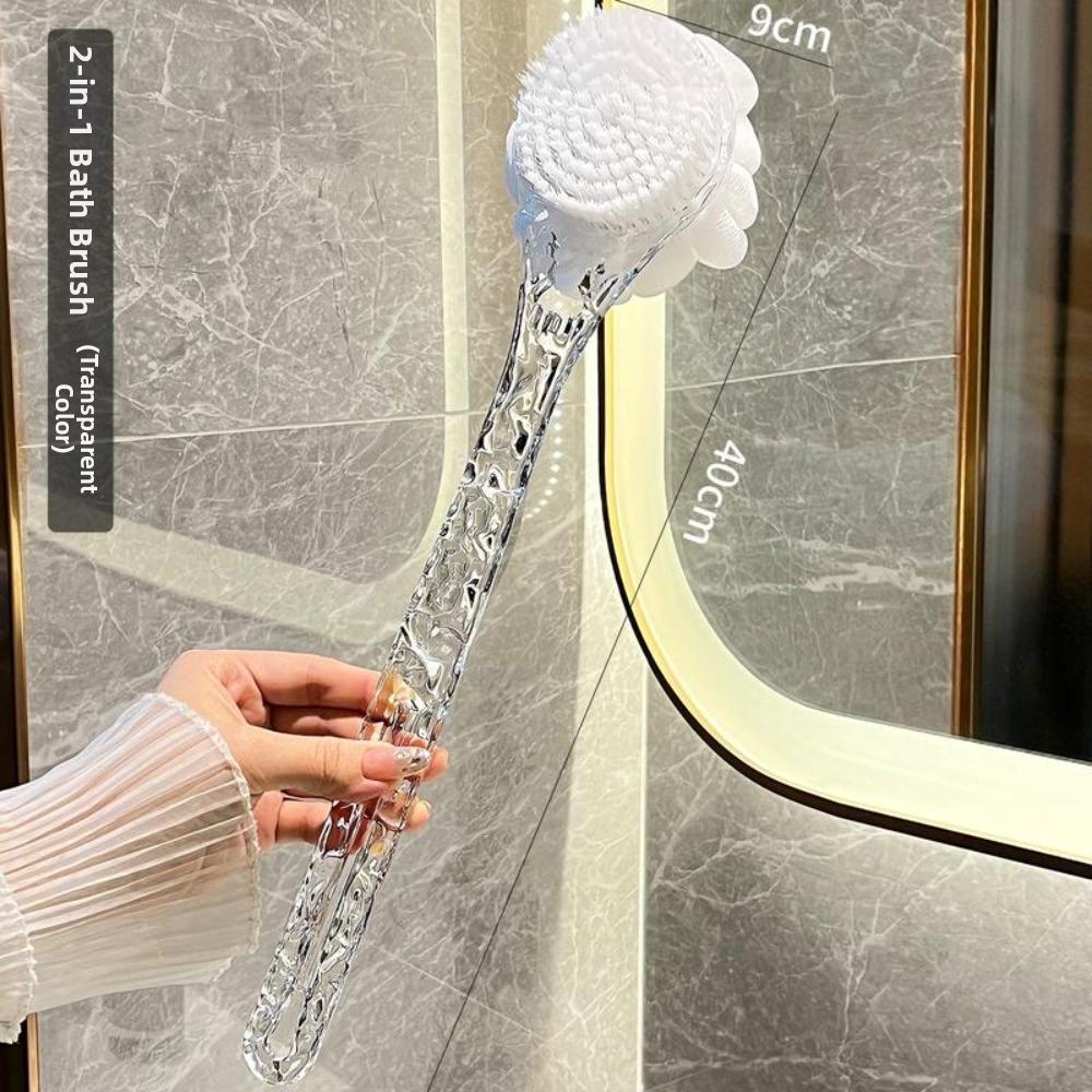 Long Handle Bath Brush Soft Bristle Body Brush Portable Back Scrubber Shower Cleaning білий
Long Handle Bath Brush Soft Bristle Body Brush Portable Back Scrubber Shower Cleaning білий