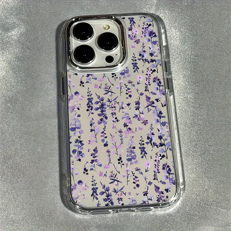 Purple Floral Pattern Shockproof Phone Case For iPhone 17 16 15 14 13 12 11 Pro Max XS X XR 7 8 Plus 17E Transparent Soft Cover iPhone Air
Purple Floral Pattern Shockproof Phone Case For iPhone 17 16 15 14 13 12 11 Pro Max XS X XR 7 8 Plus 17E Transparent Soft Cover iPhone Air