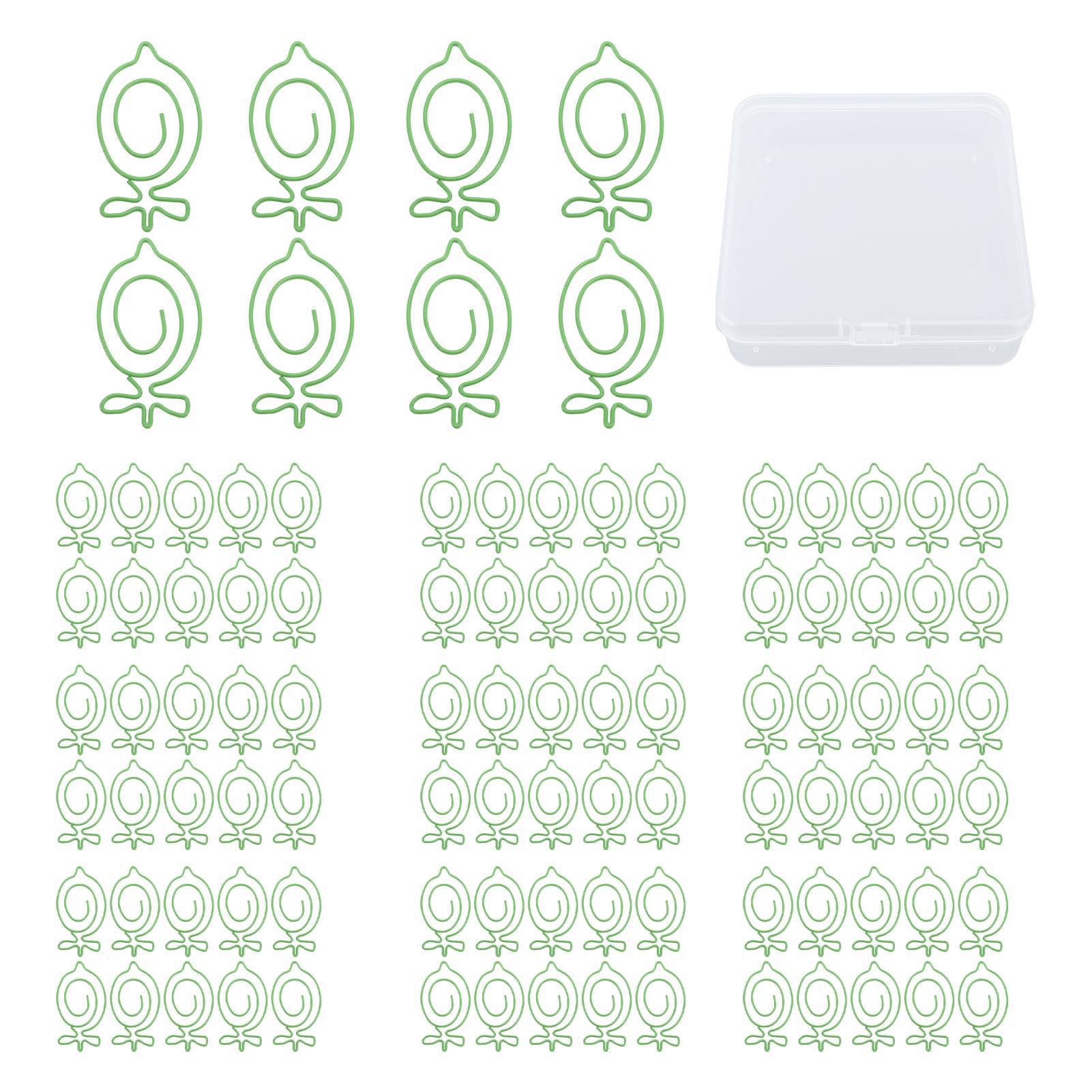 100 шт. Милі скріпки для паперу. Чудовий фруктовий дизайн. Вишуканий колір. Широке застосування. Дитячі скріпки для паперу для Of Green Lemon
100 шт. Милі скріпки для паперу. Чудовий фруктовий дизайн. Вишуканий колір. Широке застосування. Дитячі скріпки для паперу для Of Green Lemon