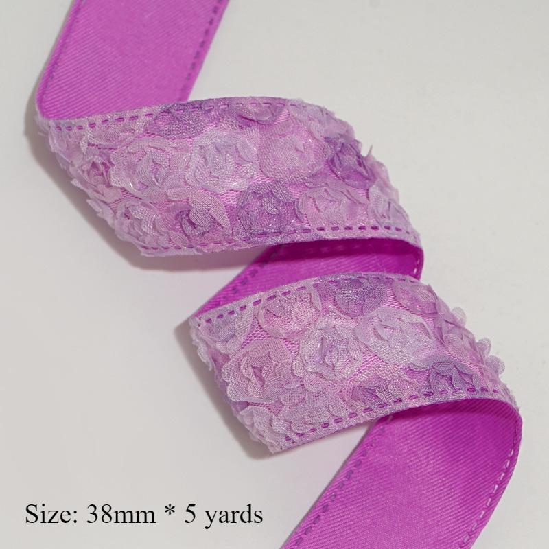 75/38mm Lace Embroidery Flower Ribbon Cotton Embroidery Three-dimensional Lace DIY Handmade Products Home Decoration Ribbon
75/38mm Lace Embroidery Flower Ribbon Cotton Embroidery Three-dimensional Lace DIY Handmade Products Home Decoration Ribbon