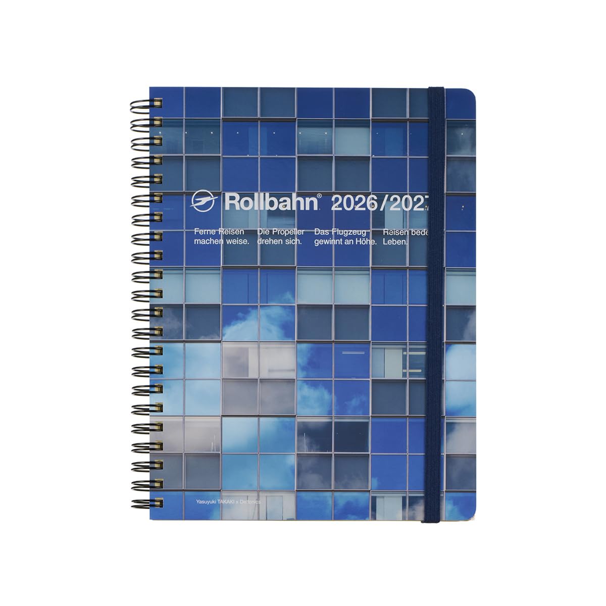 DELFONICS Rollbahn Diary 2026-2027 Yasuyuki TAKAKI A5
DELFONICS Rollbahn Diary 2026-2027 Yasuyuki TAKAKI A5