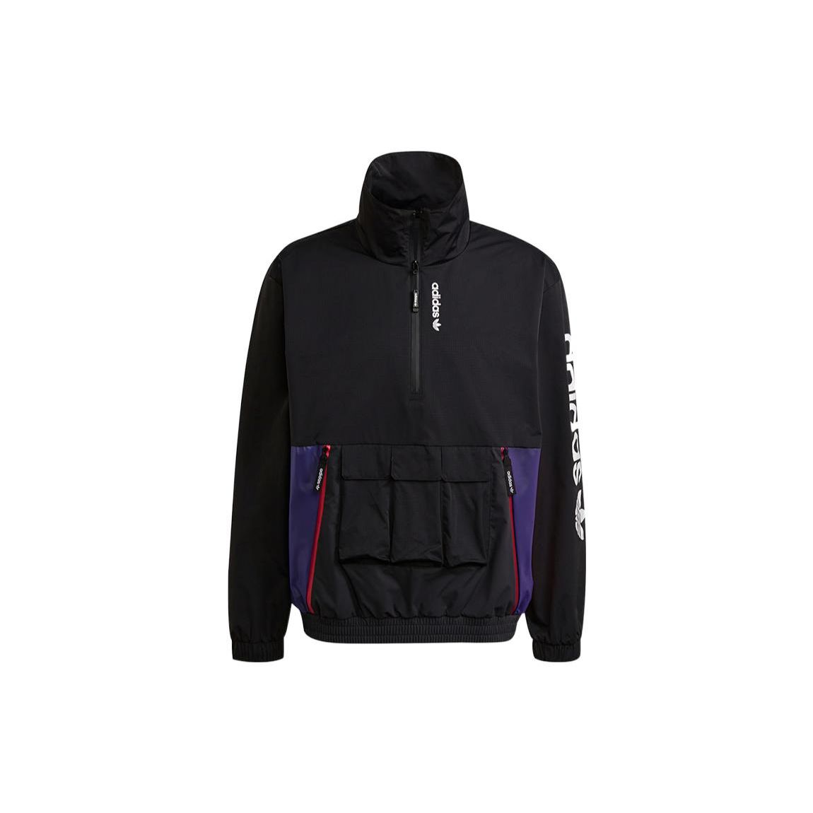 Adidas Originals Trefoil G Outd Wb Спортивная куртка для скалолазания с полумолнией и воротником-стойкой Мужская верхняя одежда Черный H09356 XS
Adidas Originals Trefoil G Outd Wb Спортивная куртка для скалолазания с полумолнией и воротником-стойкой Мужская верхняя одежда Черный H09356 XS