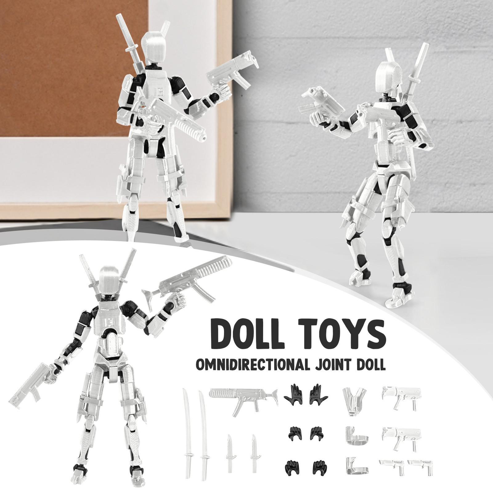 Mobile Doll Set, 3D Printed Titan Robot Mobile Doll, Posable Mobile Doll, Suitable For Collectors, Desktop Decoration One Size білий
Mobile Doll Set, 3D Printed Titan Robot Mobile Doll, Posable Mobile Doll, Suitable For Collectors, Desktop Decoration One Size білий