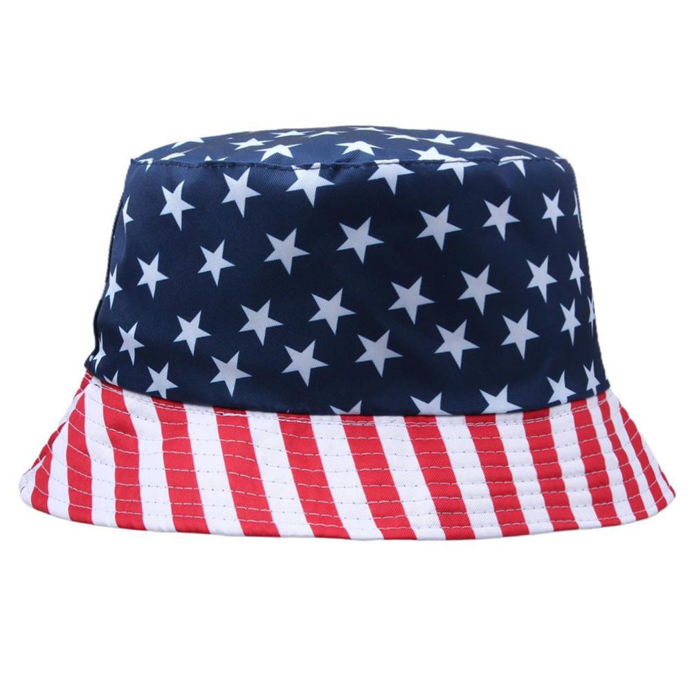 Summer Sun Protection Fisherman Hat With Dualside Us Flag Design For Women синій
Summer Sun Protection Fisherman Hat With Dualside Us Flag Design For Women синій