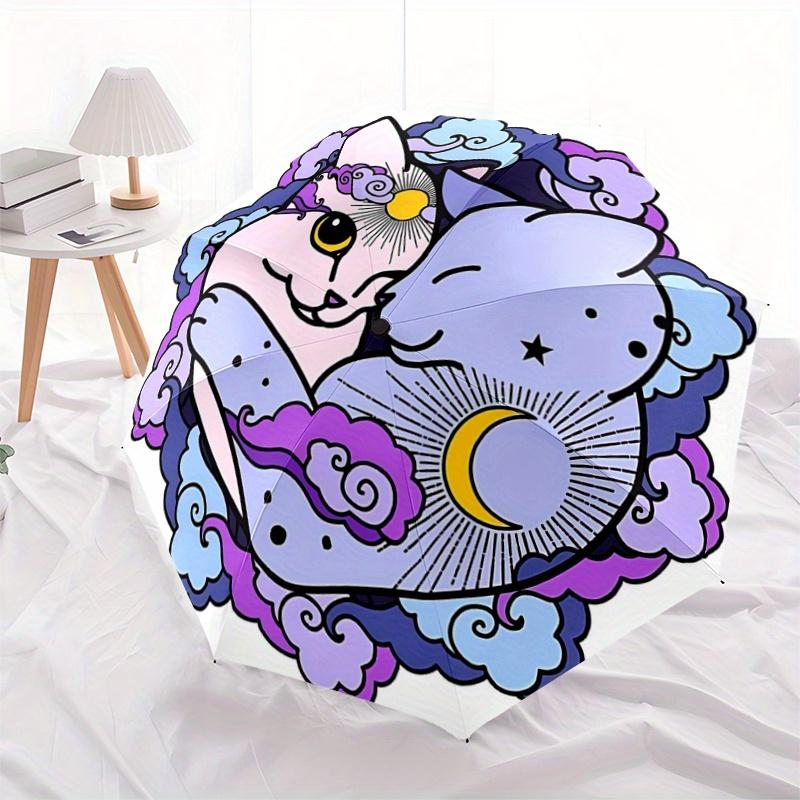 1pc Automatic Opening/Closing Umbrella with Portable Tri-Fold Design, 8-Bone Iron Frame, Outdoor - Perfect Festival Gift for Fans, Travelers, Dai
1pc Automatic Opening/Closing Umbrella with Portable Tri-Fold Design, 8-Bone Iron Frame, Outdoor - Perfect Festival Gift for Fans, Travelers, Dai