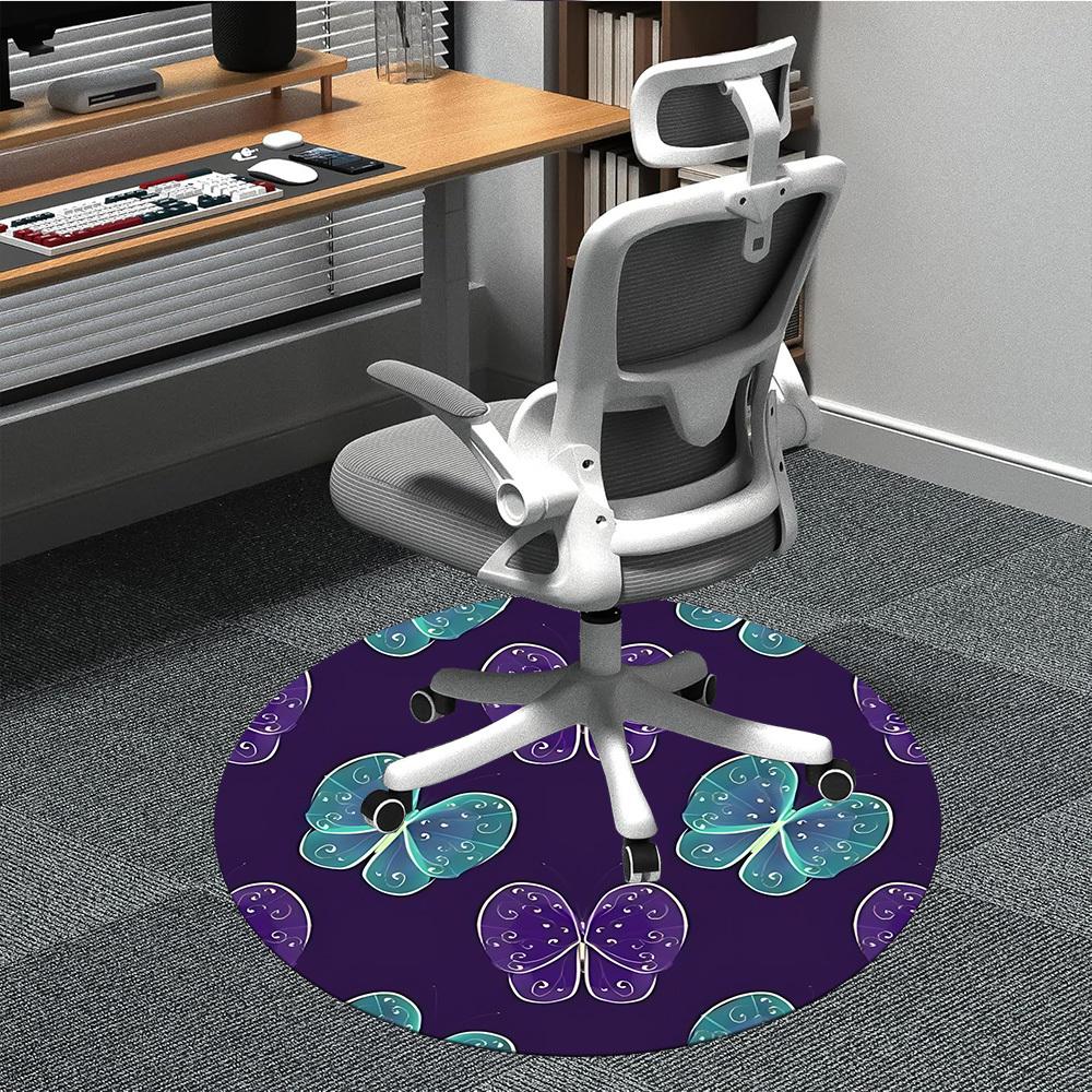 1pc Butterfly Pattern Chair Carpet for Office, Non-slip, Soft and Durable Office Rug for Interior Decoration, Perfect for Office yy260313092 80cm by 80cm
1pc Butterfly Pattern Chair Carpet for Office, Non-slip, Soft and Durable Office Rug for Interior Decoration, Perfect for Office yy260313092 80cm by 80cm