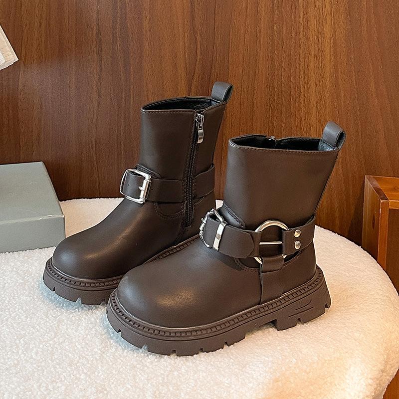 Children Leather Boots Suede Warm Kids Boots Korean Style Versatile Autumn Winter Girls Princess Boots Round Toes 36 коричневий
Children Leather Boots Suede Warm Kids Boots Korean Style Versatile Autumn Winter Girls Princess Boots Round Toes 36 коричневий