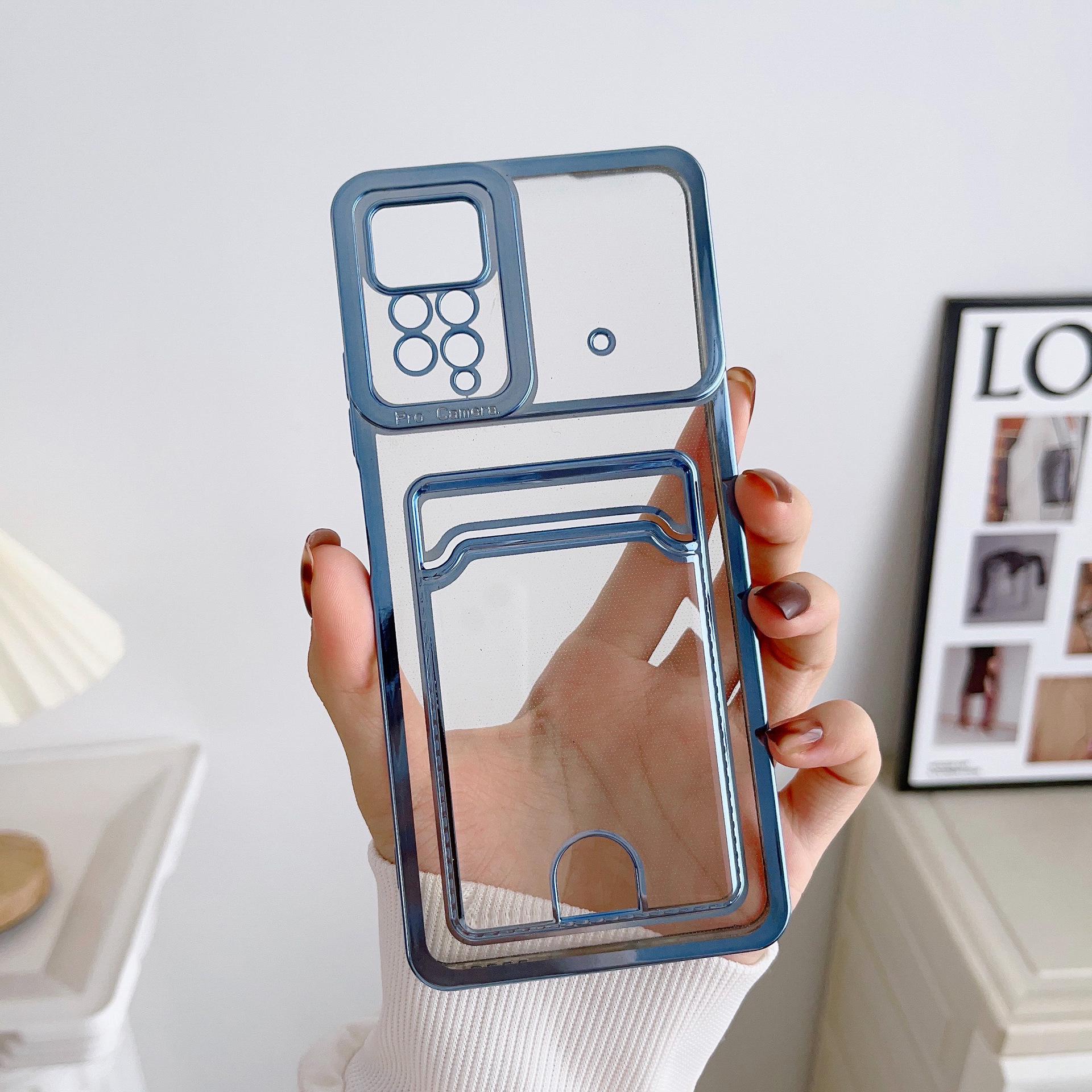 Xiaomi Poco X3/Redmi Note11 Pro Anti-Slip Electroplated Phone Case with Card Holder, 11 Lite-Compatible Poco X3 NFC/X3/X3 Pro
Xiaomi Poco X3/Redmi Note11 Pro Anti-Slip Electroplated Phone Case with Card Holder, 11 Lite-Compatible Poco X3 NFC/X3/X3 Pro