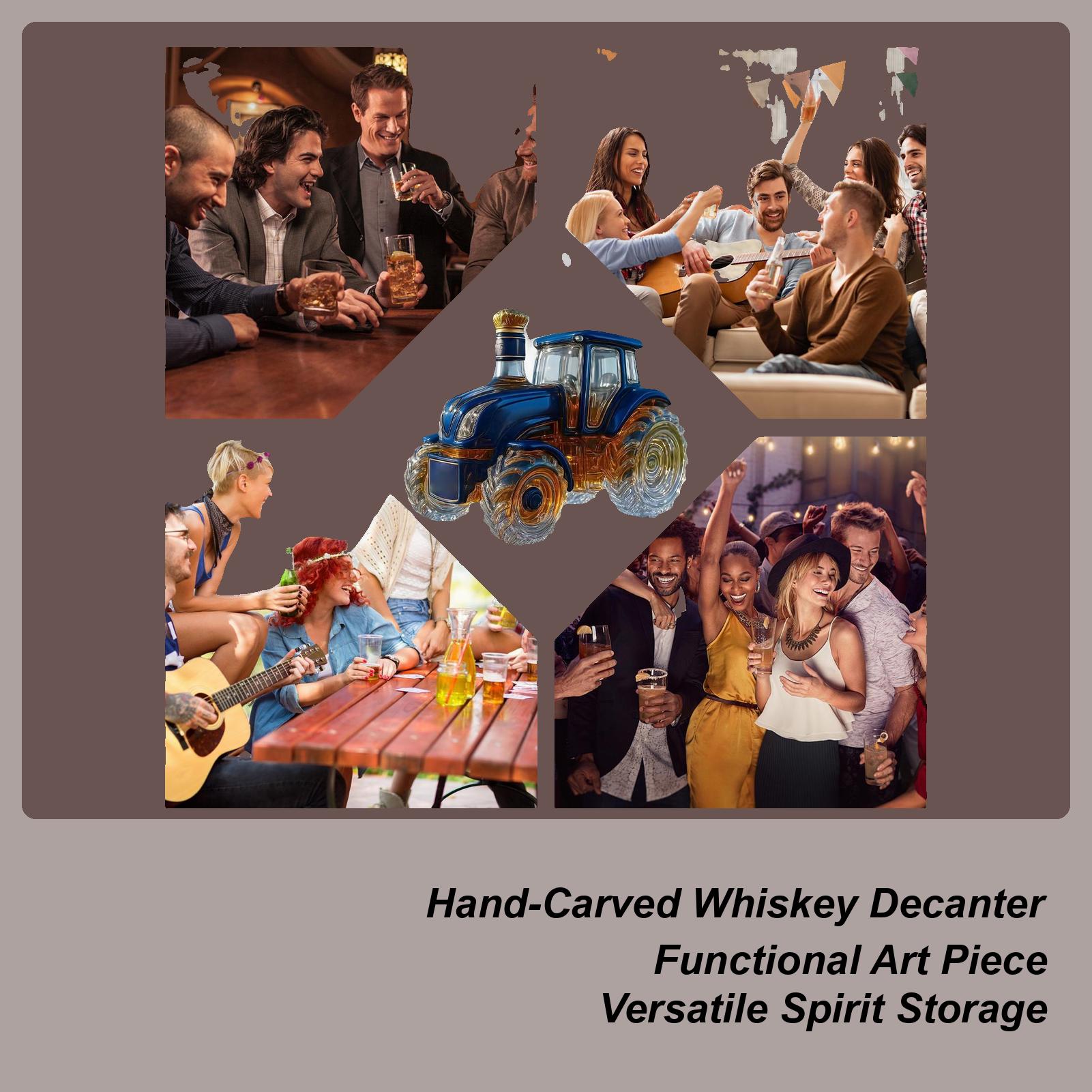 Whiskey Decanter Glass Funny Storage Container Tractor Bourbon Decanter Wine Bottle For Wine Bourbon Brandy Vodka Home Decor Bar China Mainland
Whiskey Decanter Glass Funny Storage Container Tractor Bourbon Decanter Wine Bottle For Wine Bourbon Brandy Vodka Home Decor Bar China Mainland