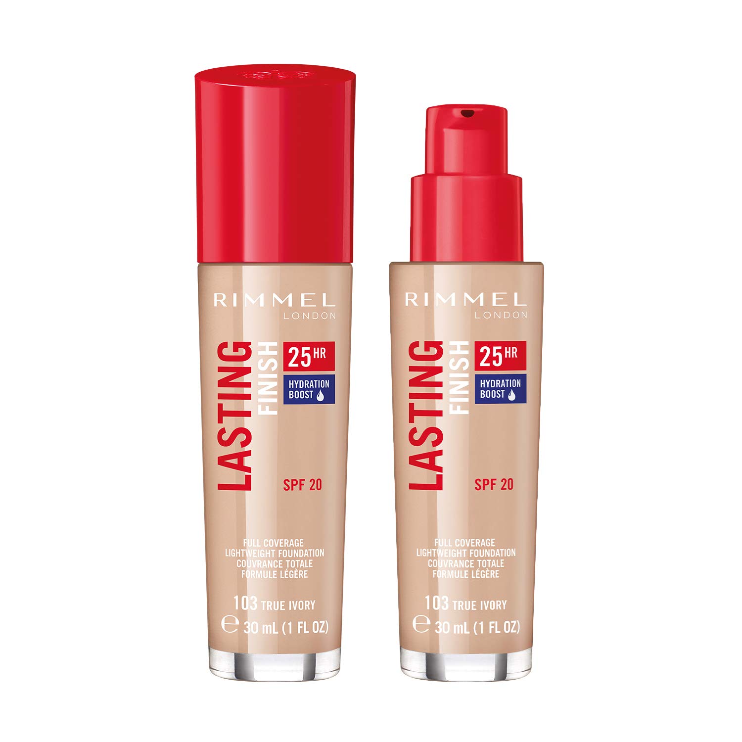 Rimmel Lasting Finish Foundation 103 True Ivory 30ml (Natural Ocher/Standard Color) (x 1)
Rimmel Lasting Finish Foundation 103 True Ivory 30ml (Natural Ocher/Standard Color) (x 1)