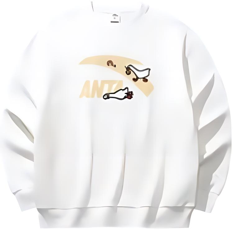 Anta Lifestyle Series Logo Round Neck Comfortable Breathable Versatile Loose Sweatshirt Unisex sweatshirt Ivory 972518713-5 3XL
Anta Lifestyle Series Logo Round Neck Comfortable Breathable Versatile Loose Sweatshirt Unisex sweatshirt Ivory 972518713-5 3XL