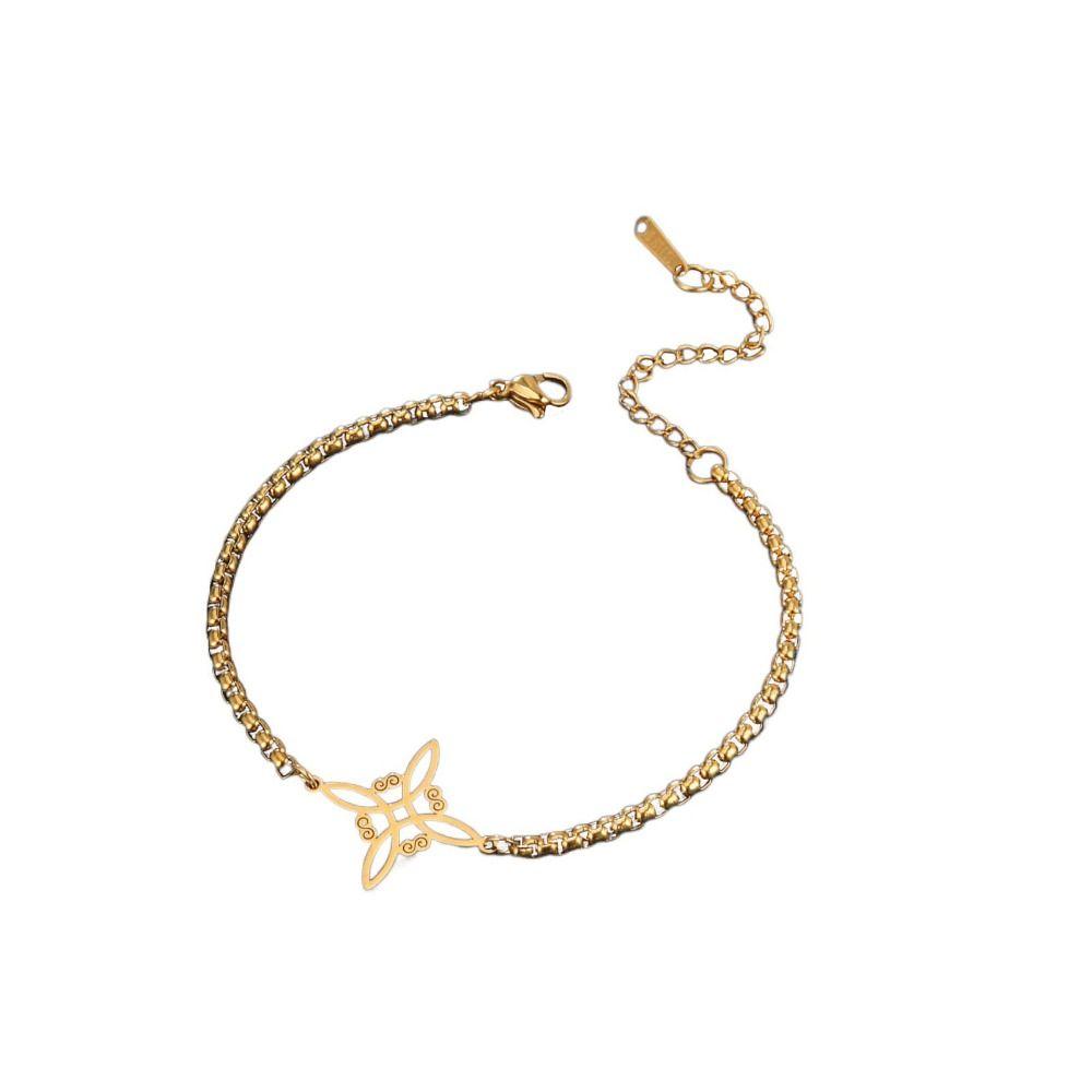 Золотой/серебряный браслет с подвеской в виде полой ведьмы, модный браслет из нержавеющей стали, подарок Gold Hollow Witch Bracelet
Золотой/серебряный браслет с подвеской в виде полой ведьмы, модный браслет из нержавеющей стали, подарок Gold Hollow Witch Bracelet