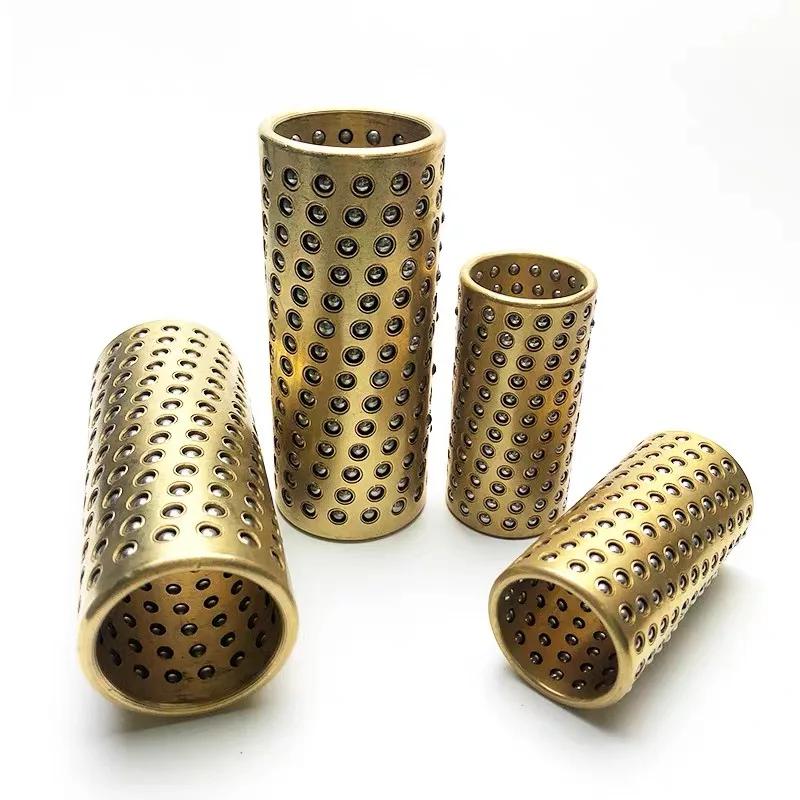 Ball bushing cage steel ball sliding sleeve steel inner guide column guide sleeve bearing mold copper thickness-diameter&T-D-L
Ball bushing cage steel ball sliding sleeve steel inner guide column guide sleeve bearing mold copper thickness-diameter&T-D-L