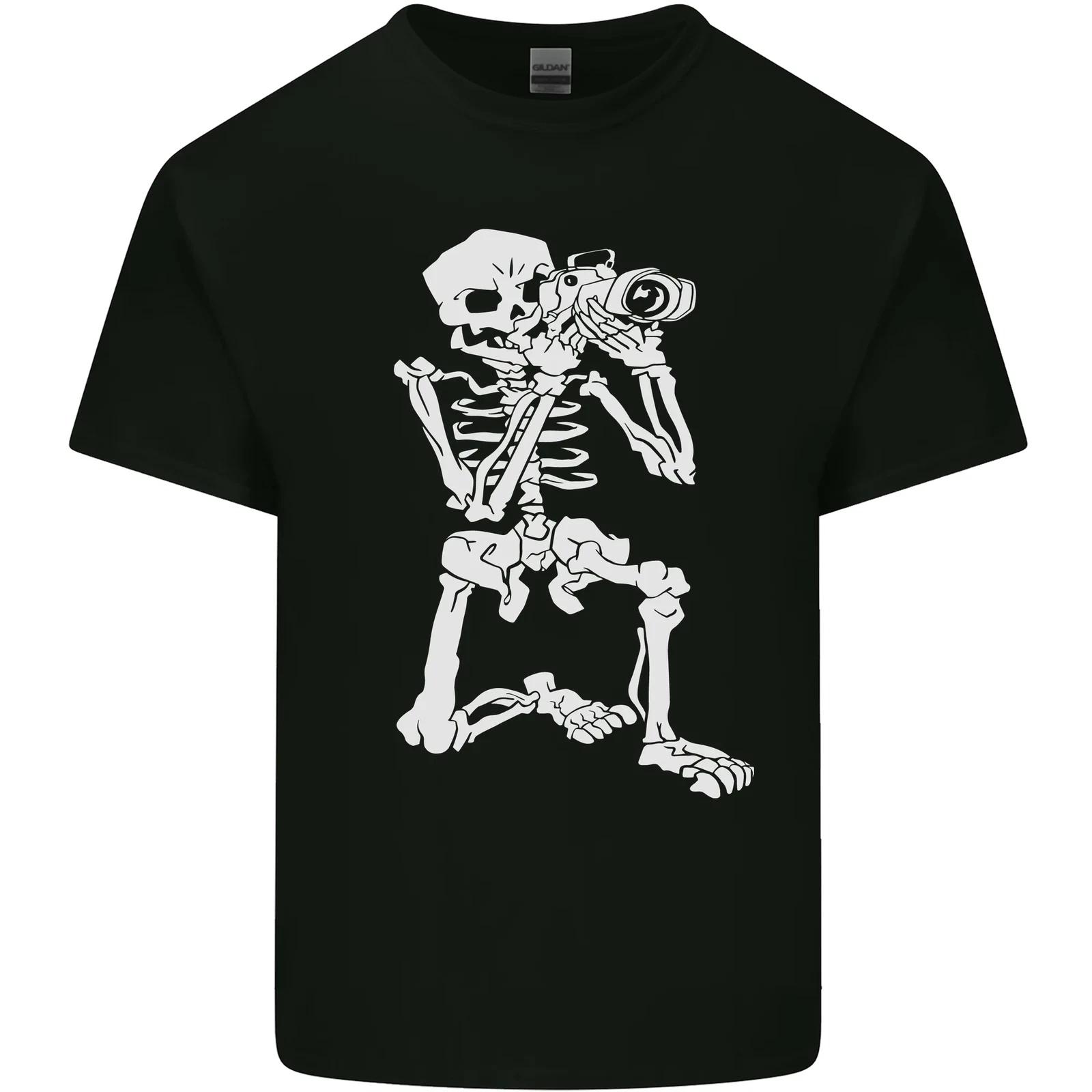 Skeleton Photographer Photography Kids T-Shirt Childrens 3XL
Skeleton Photographer Photography Kids T-Shirt Childrens 3XL